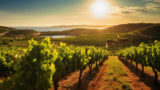 Sardinian vineyard