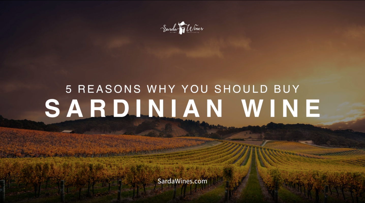 YouTube Thumbnail Sardinian Wine
