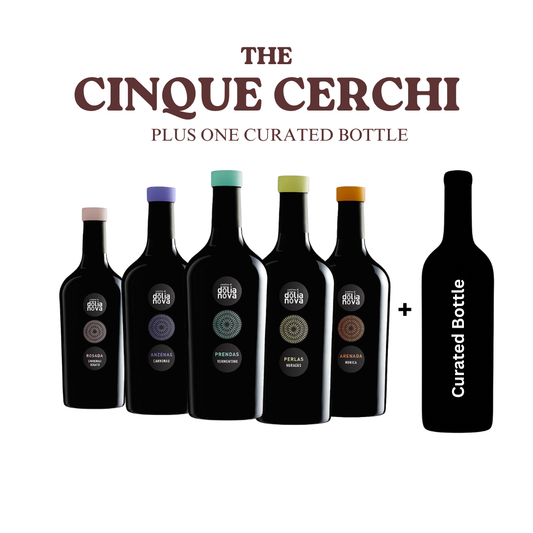 Cinque Cerchi 6 bottle Sardinian wine case featuring Dolianova core wines and curated selection