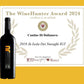 Jù Isola dei Nuraghi IGT red wine awarded WineHunter Award 2024 by Merano Wine Festival