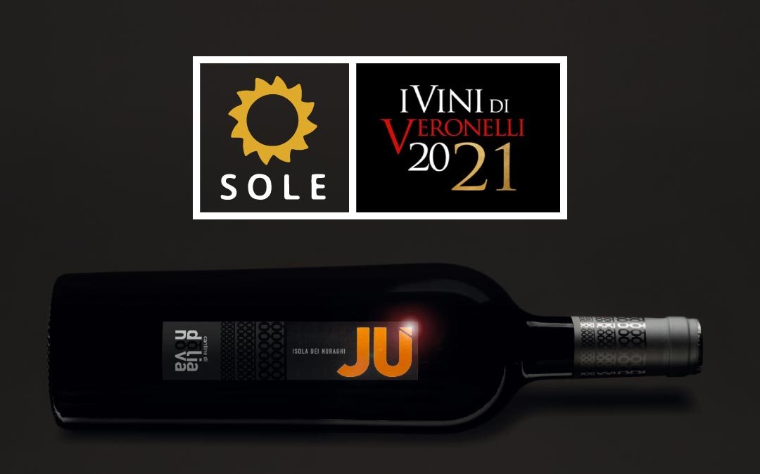 Jù Rosso Isola dei Nuraghi IGT awarded Sole by I Vini di Veronelli