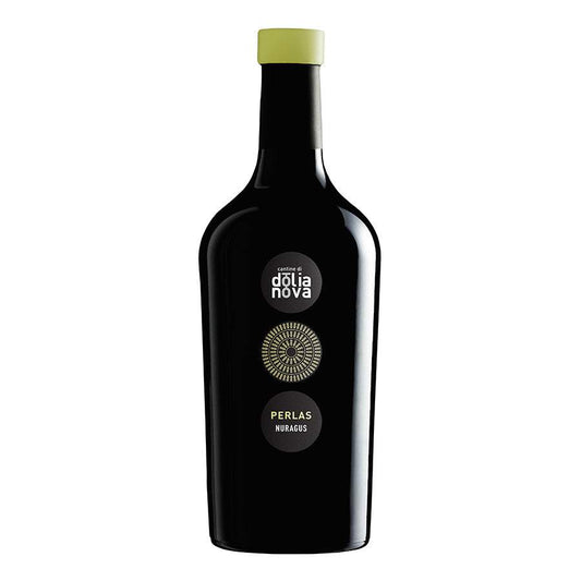 Perlas Nuragus di Cagliari DOC by Cantina di Dolianova – Sardinian white wine bottle